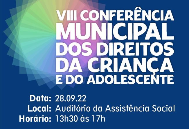 TENENTE PORTELA REALIZARÁ A VIII CONFERÊNCIA MUNICIPAL DOS DIREITOS DA CRIANÇAS E DO ADOLESCENTE