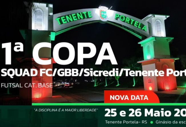 TENENTE PORTELA SEDIARÁ COMPETIÇÃO INTERESTADUAL DE FUTSAL