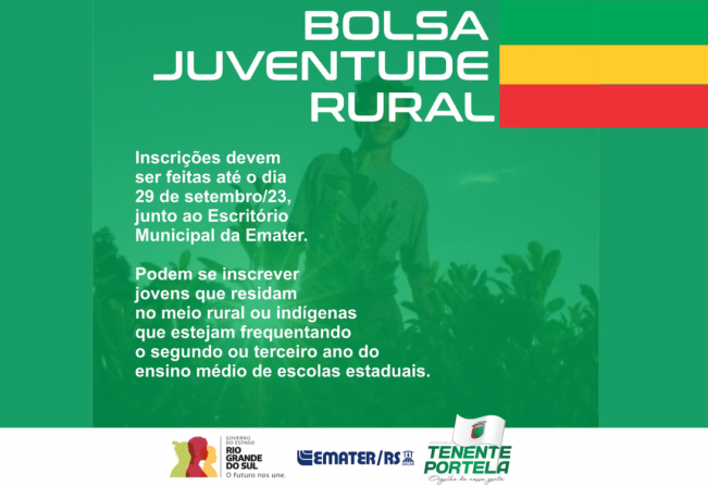 BOLSA JUVENTUDE RURAL 2023