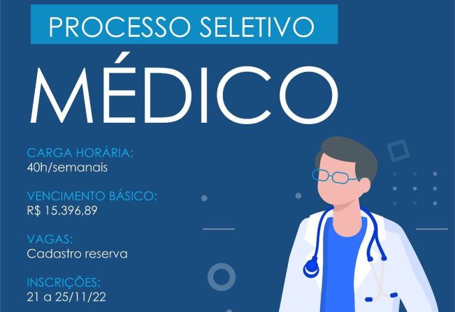 PROCESSO SELETIVO: CONTRATAÇÃO DE MÉDICO