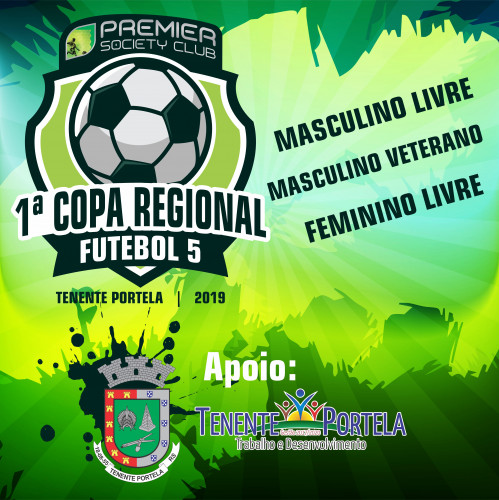 Reta final da 1ª Copa Regional de Futebol 5 de Tenente Portela