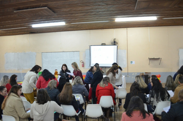 Foto - Formação Continuada Professores Municipais T.Portela e Derrubadas
