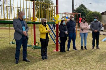 Foto - INAUGURAÇÃO PRACINHA INFANTIL - BAIRRO RUBINO MARRONI