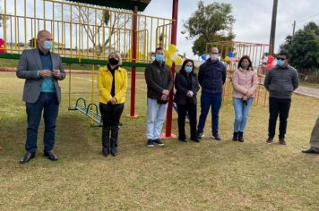 Foto - INAUGURAÇÃO PRACINHA INFANTIL - BAIRRO RUBINO MARRONI