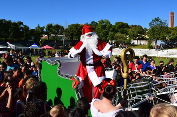 Foto - Chegada do Papai Noel