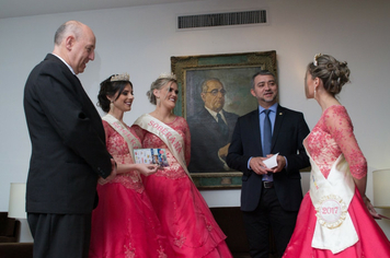 Foto - Comitiva da Expotenpo Convida Governador do Estado para Visitar a Feira