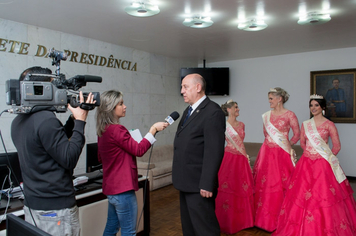 Foto - Comitiva da Expotenpo Convida Governador do Estado para Visitar a Feira