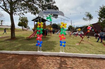 Foto - INAUGURAÇÃO PRACINHA INFANTIL - BAIRRO RUBINO MARRONI