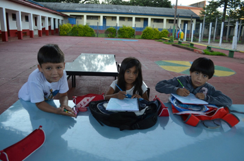 Foto - Início do Ano Letivo 2015 - Escola Municipal Ayrton Senna