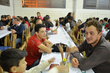 Foto - Jantar da Escola Marcilio Dias