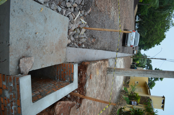 Foto - Obras de asfaltamento - Rua Tapuias e Rua Gaurama