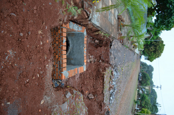 Foto - Obras de asfaltamento - Rua Tapuias e Rua Gaurama