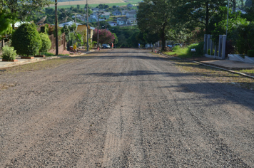 Foto - Obras de asfaltamento - Rua Tapuias e Rua Gaurama