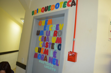 Foto - Reinauguração da Biblioteca da Escola Municipal Descobrindo o Saber - 17/04/2015