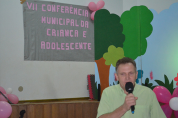 Foto - VII Conferência Municipal dos Direitos da Criança e do Adolescente