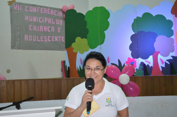 Foto - VII Conferência Municipal dos Direitos da Criança e do Adolescente