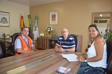 Coordenador regional da Defesa Civil visita prefeito de Tenente Portela