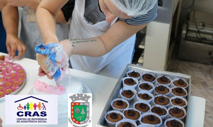 CRAS abre inscrições para  Curso de Tortas e Docinhos Caseiros