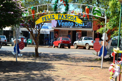 Tenente Portela já está em clima de Páscoa