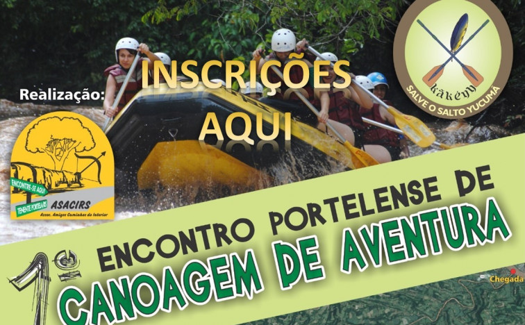 1º Encontro Portelense de Canoagem de Aventura ocorrerá em novembro