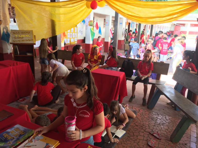 Escola Ayrton Senna desenvolve projeto Viajando na Literatura de Monteiro Lobato