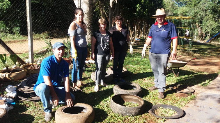 Escola Municipal Santo Antônio realiza mutirão de ações