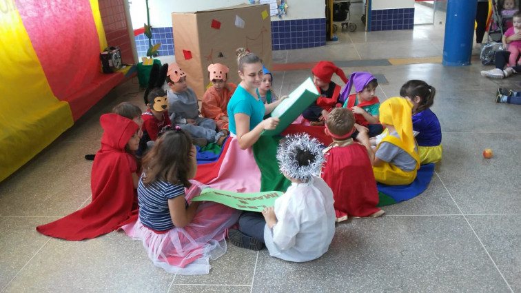 EMEI Descobrindo o Saber realiza o Dia do Livro na Minha Escola