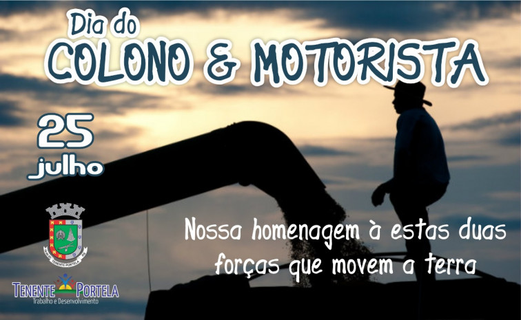 Homenagem ao dia do Colono e  Motorista