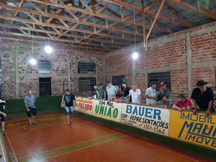 1ª rodada do Campeonato Municipal de Bochas de Tenente Portela