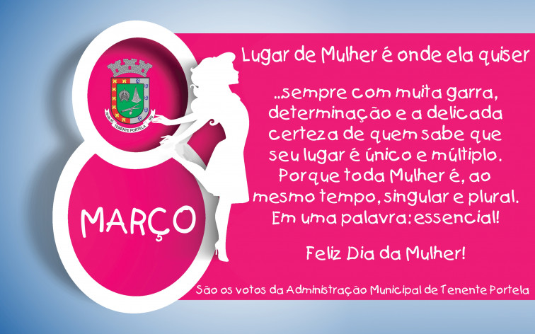 FELIZ DIA DA MULHER