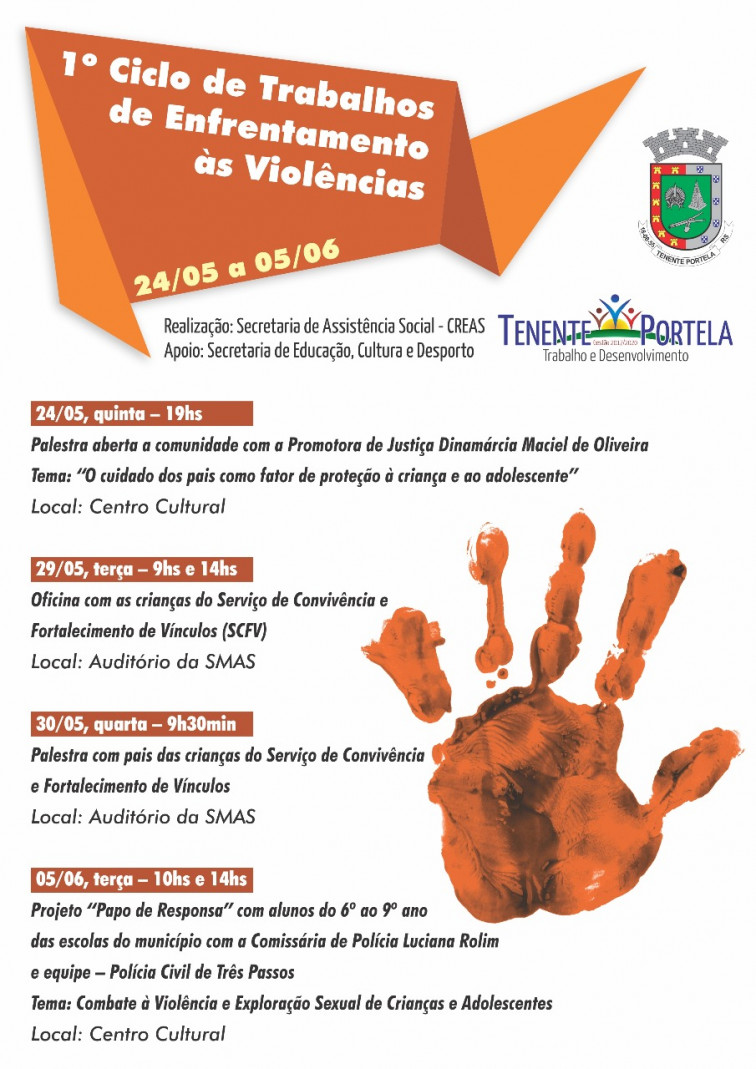 1° Clico de Trabalhos de Enfrentamento às  Violências 