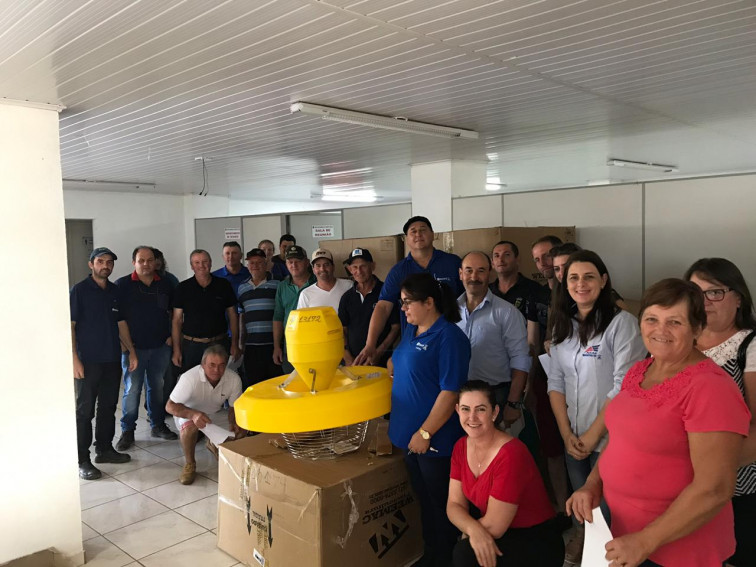 Investimentos para a produção de peixes em Tenente Portela