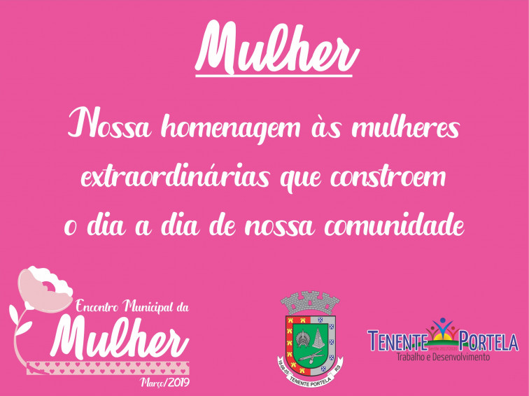 Mensagem ao Dia da Mulher