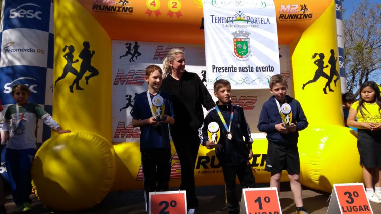 Mais de 230 participantes da 3ª Corrida Rústica de Tenente Portela