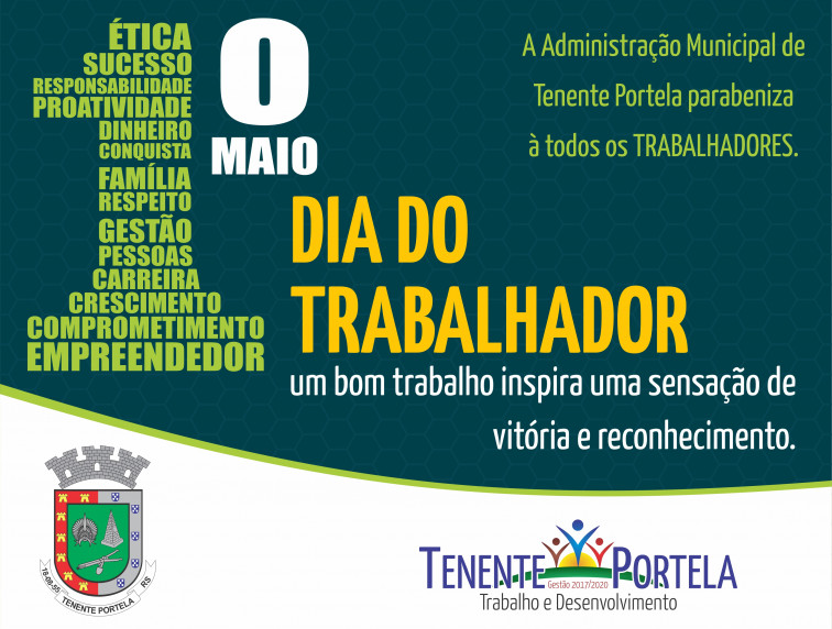 Mensagem ao Dia do Trabalhador