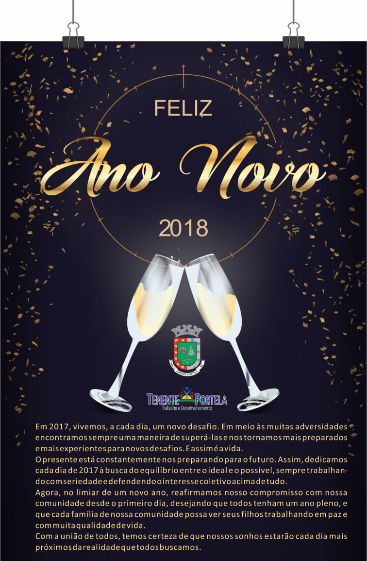 FELIZ ANO NOVO