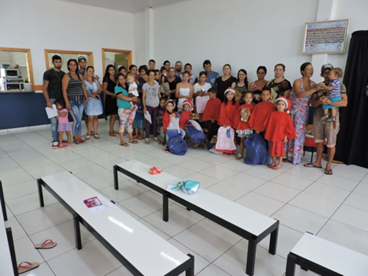 Formatura alunos Pré B da Escola Municipal Tenente Portela 