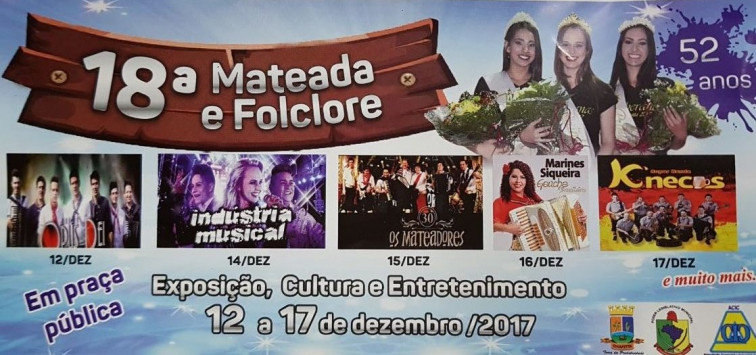Prefeito recebe em seu Gabinete a  Comissão da 18º Mateada e Folclore Chiapetta