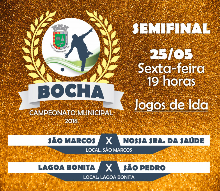 Definidos os semifinalistas do Campeonato Municipal de Bochas de Tenente Portela