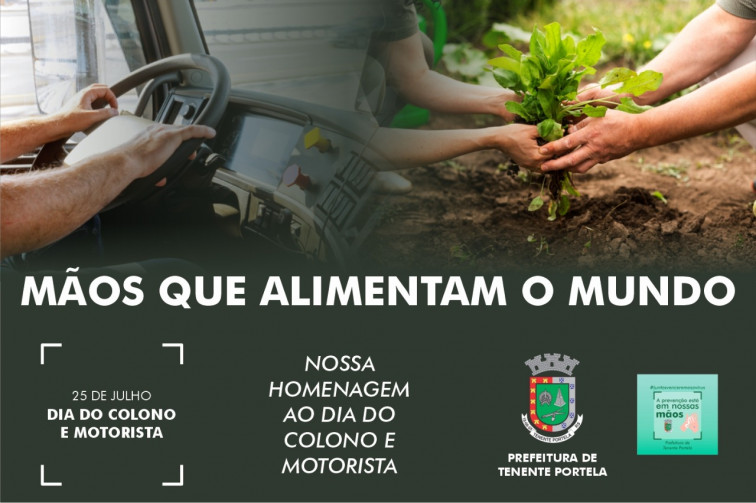 25 de Julho Dia do Colono e Motorista 