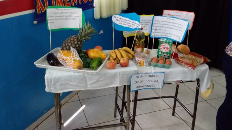 Atividades no dia Mundial da Alimentação