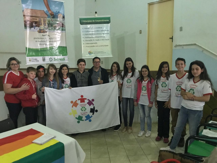Encontro das Cooperativas Escolares com o Professor Everaldo