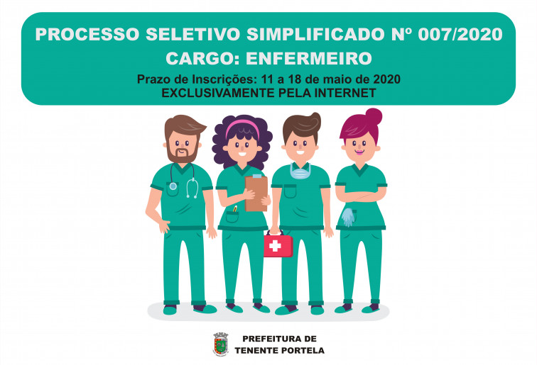 PUBLICADO EDITAL DE PROCESSO SELETIVO SIMPLIFICADO