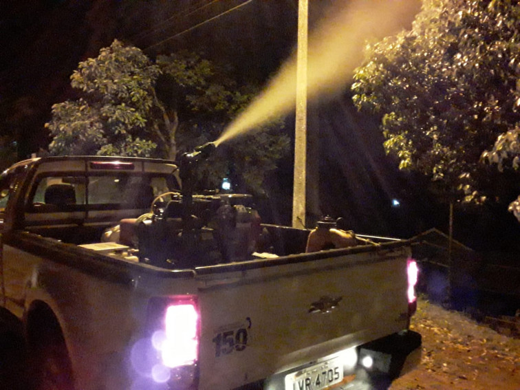 Aplicações de fumacê ocorrem nesta semana