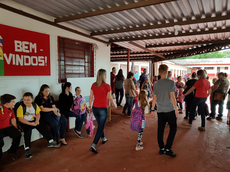 1º Dia de aula na rede municipal