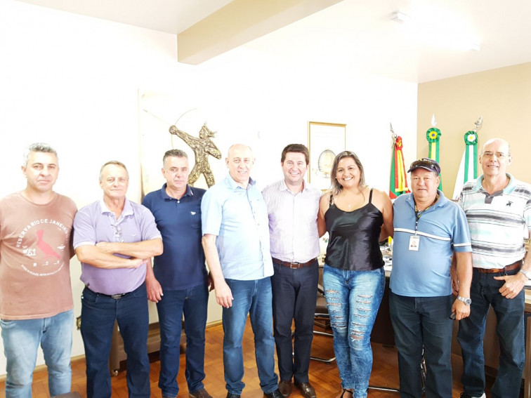 Deputado Jerônimo Goergen visita gabinete do prefeito