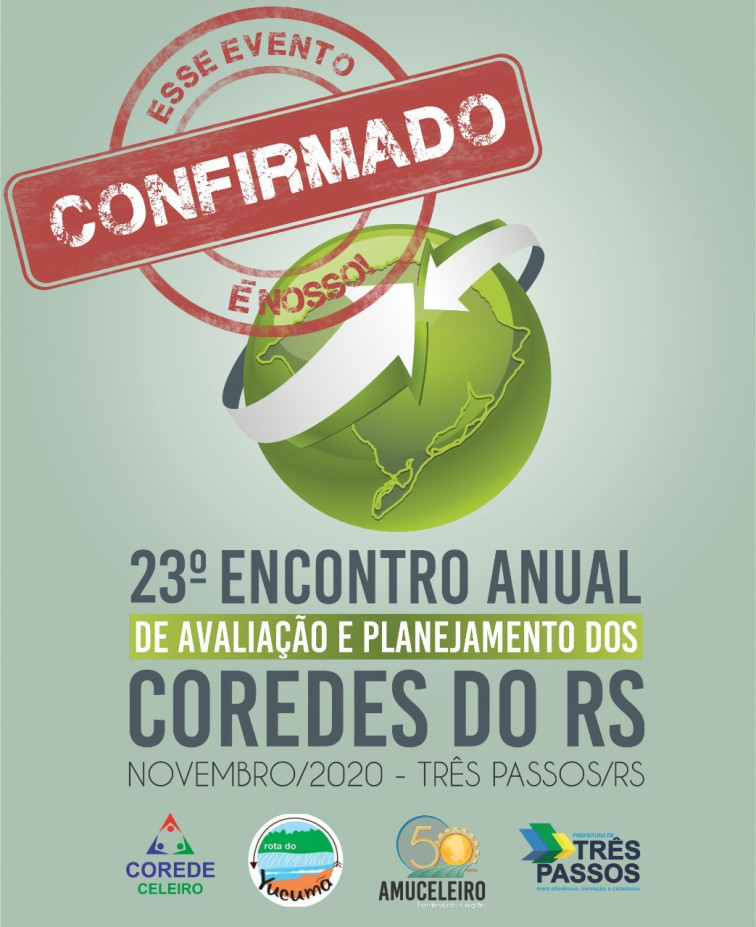 Prefeito Carboni participa de Assembleia Geral dos COREDES em Porto Alegre